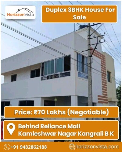 Luxurious 3BHK Duplex House for Sale in Kamleshwar Nagar, Kangrali BK (Behind Reliance Mall)-1