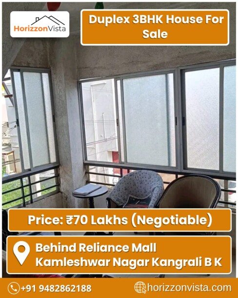 Luxurious 3BHK Duplex House for Sale in Kamleshwar Nagar, Kangrali BK (Behind Reliance Mall)-5