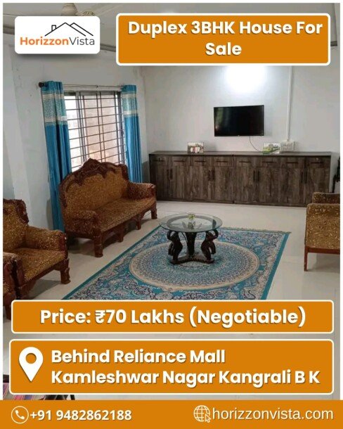 Luxurious 3BHK Duplex House for Sale in Kamleshwar Nagar, Kangrali BK (Behind Reliance Mall)-6
