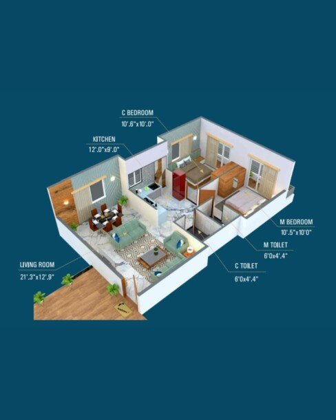 Flats & Penthouse for Sale in Mahantesh Nagar, Belgaum-2