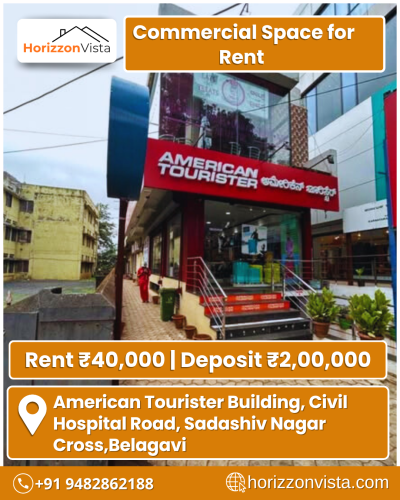 Commercial Space for Rent – Sadashiv Nagar Cross, Belagavi-6