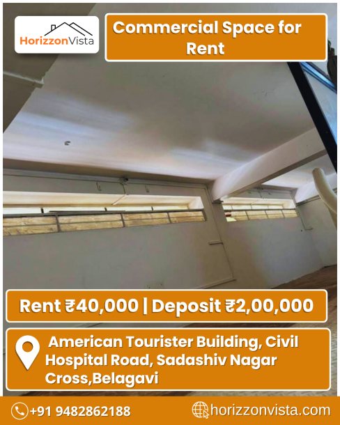 Commercial Space for Rent – Sadashiv Nagar Cross, Belagavi-2