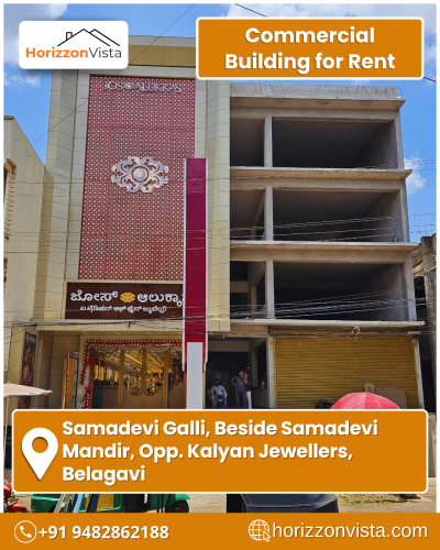 Ground Floor Commercial Space for Rent – Samadevi Galli, Belagavi